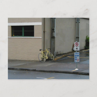 Postales para bicicleta amarilla de Portland