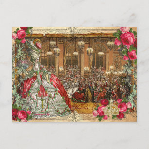 Postales para bolas Marie Antoinette Versailles