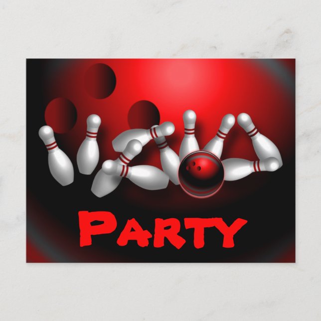 Postales para boliche personalizado (Anverso)