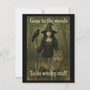 Postales para brujas de Woodland