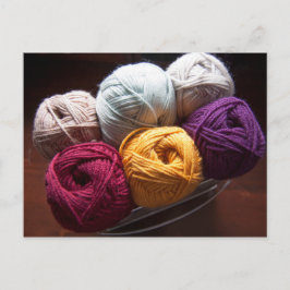 Postales para crochet de punto de lana de yartán l