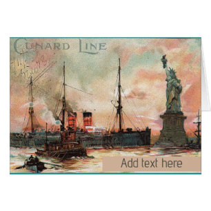 Postales para cruceros de época