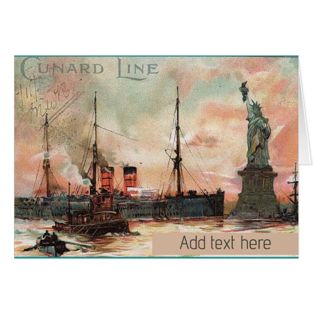 Postales para cruceros de época (Anverso (Horizontal))