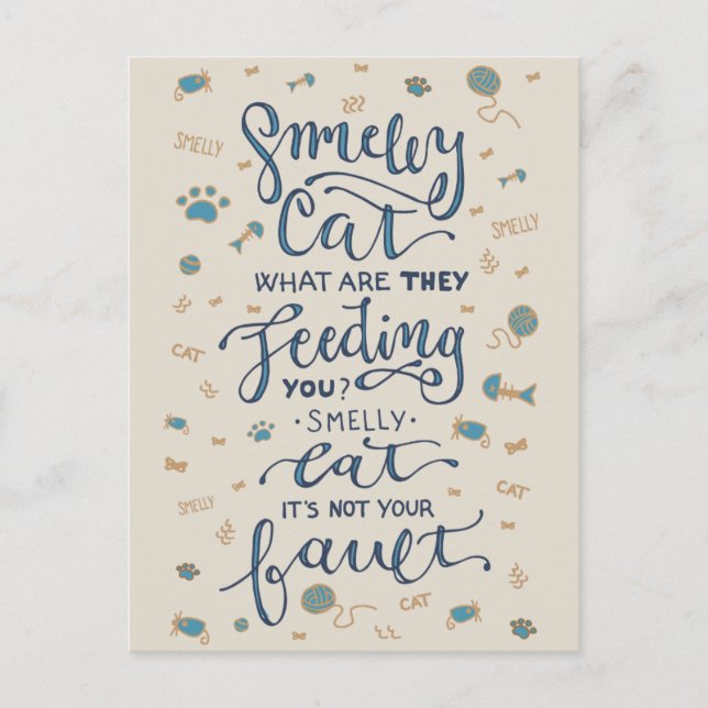 Postales para gato maloliente (Anverso)