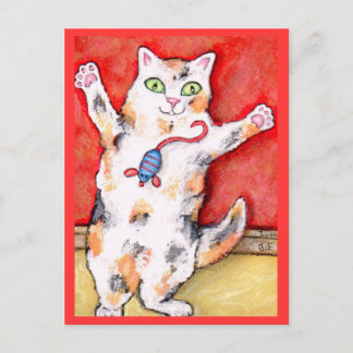 Postales para gatos de Calico