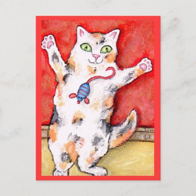 Postales para gatos de Calico (Anverso)