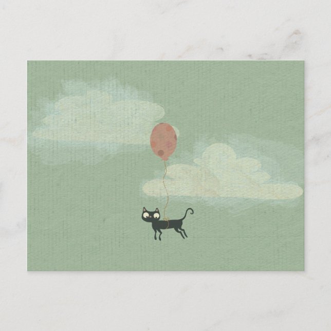 Postales para gatos volantes (Anverso)