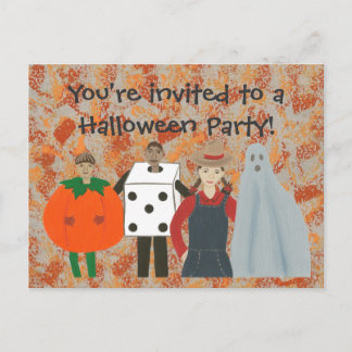 Postales para invitaciones a la fiesta de disfrace