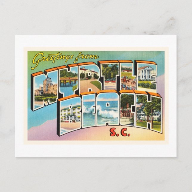 Postales para la época de la historia de Myrtle Be (Anverso)