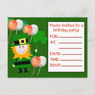 Postales para la fiesta de cumpleaños de San Paté