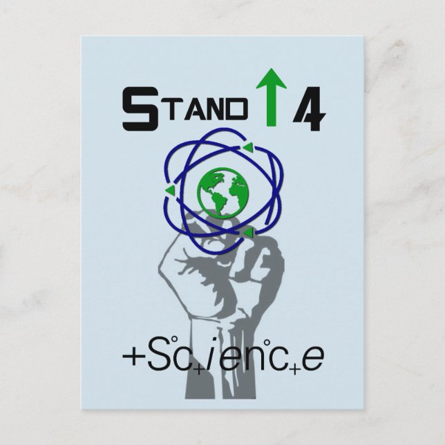 Postales para la Marcha de la Ciencia (Anverso)