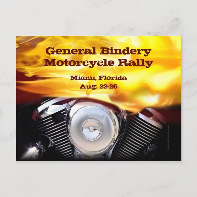 Postales para motocicleta (Anverso)