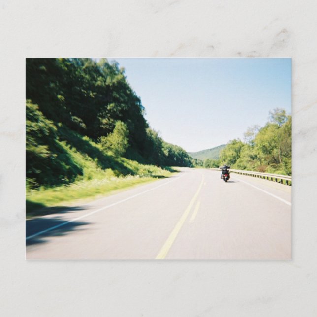 Postales para motociclistas — Un hermoso viaje (Anverso)