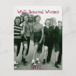 Postales para mujeres retro/Rockabilly