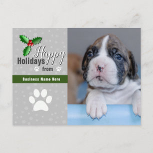 Postales para Navidades de negocios mascotas - Fot