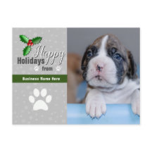 Postales para Navidades de negocios mascotas - Fot