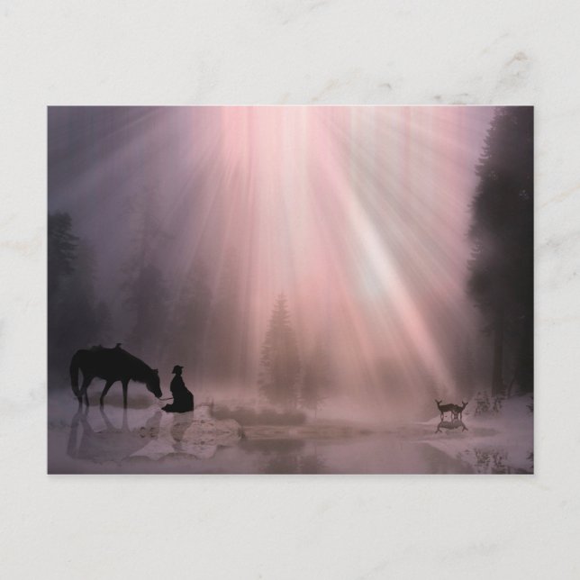 Postales para Navidades de vacaciones de la Iglesi (Anverso)