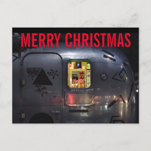 Postales para NAVIDADES RETRO CAMPER TRAILER