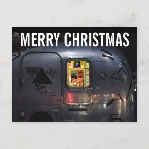 Postales para NAVIDADES RETRO CAMPER TRAILER