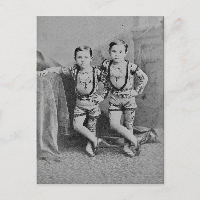 Postales para niños de cosecha (Anverso)