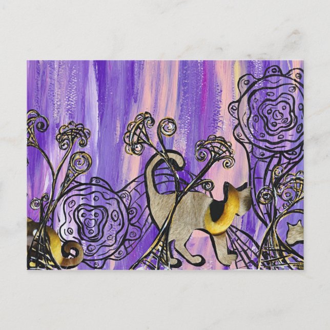 Postales para ojos de gatos (Anverso)