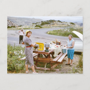 Postales para picnic junto a la carretera