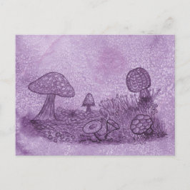Postales para pradera hongos
