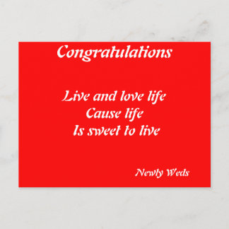 postales para recién casados