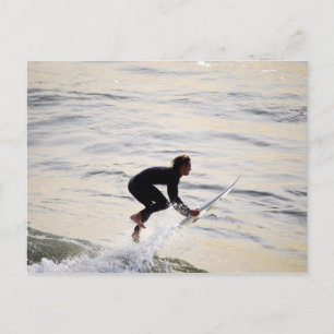 Postales para surfistas de California "Volando"