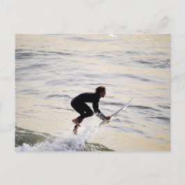 Postales para surfistas de California "Volando"