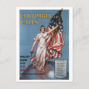Postales para tiempos de guerra, afiche de la époc
