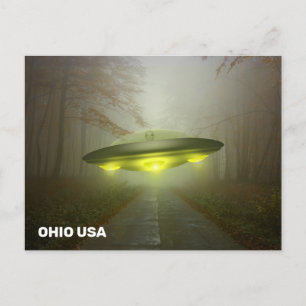 Postales para UFO UFO DE OHIO SPACESHIP