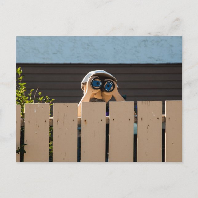 Postales para vecinos de Peeping Neighcard (Anverso)