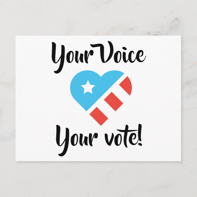 Postales patrióticas para los votantes (Anverso)