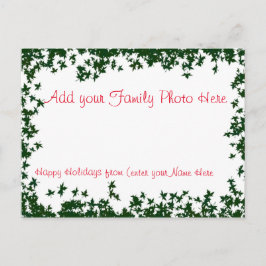 Postales personalizadas con la foto de su familia