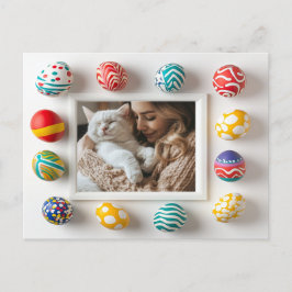 Postales personalizadas de bruja de Pascua para lo