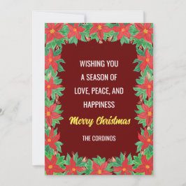 Postales personalizadas "Feliz Navidad"