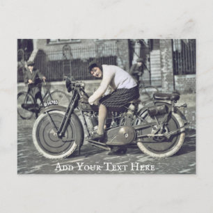 Postales personalizadas para motocicletas