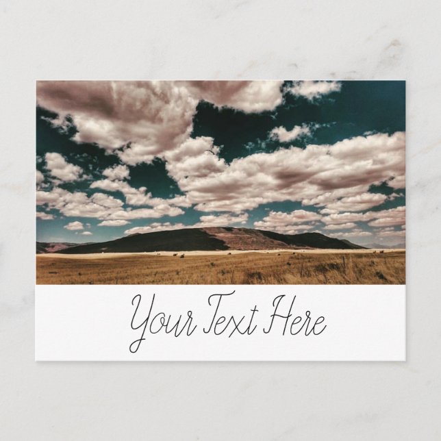 Postales personalizadas y hermosas de montaña (Anverso)