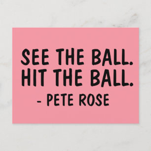 Postales PETE ROSA CITA