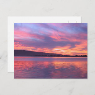 Postales planas con vistas al mar moderno