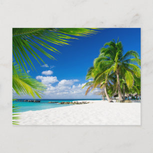 Postales planas con vistas al mar moderno