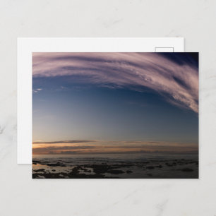 Postales planas con vistas al mar moderno