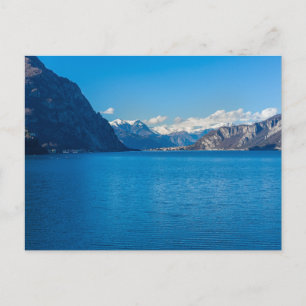 Postales planas con vistas al mar moderno