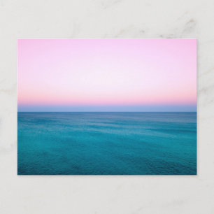 Postales planas con vistas al mar moderno