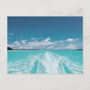 Postales planas con vistas al mar moderno