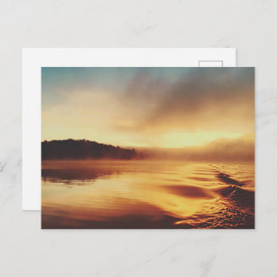 Postales planas con vistas al mar moderno