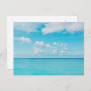 Postales planas con vistas al mar moderno