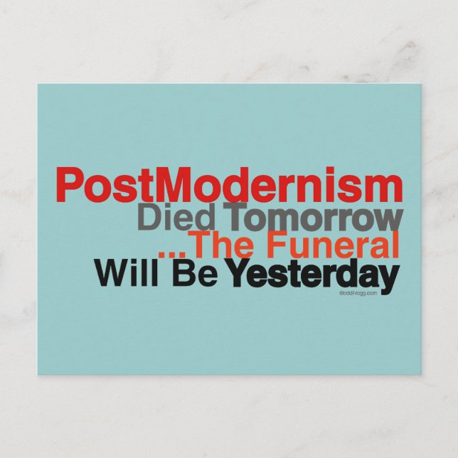 Postales post-modernistas (Anverso)