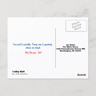 Postales predirigidas 2020 Vision Gracias Joe!